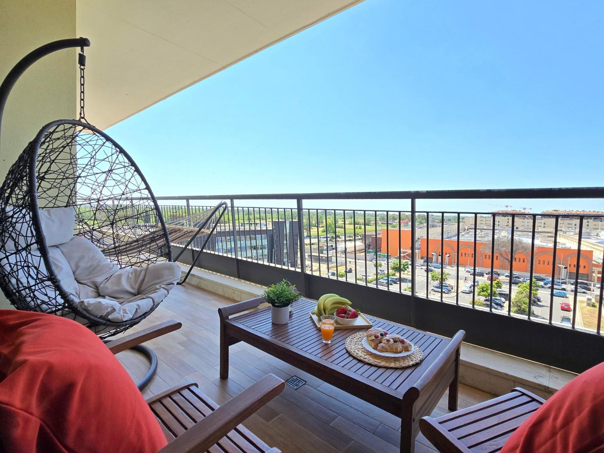 Golden Hour - Panoramic Terrace Apartamento