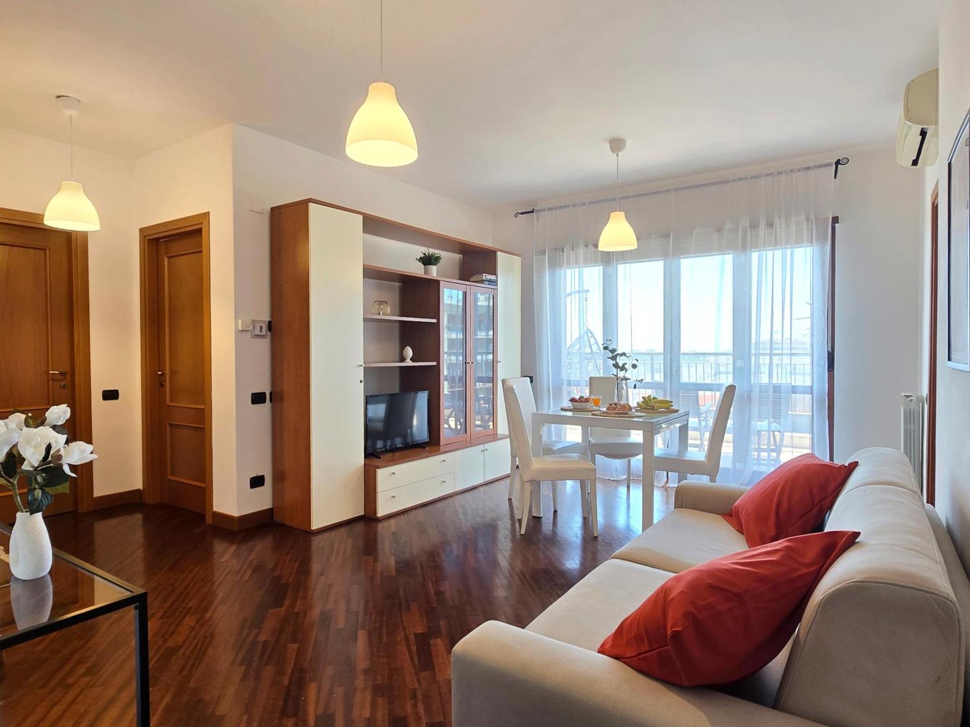 Golden Hour - Panoramic Terrace Apartamento Fiumicino
